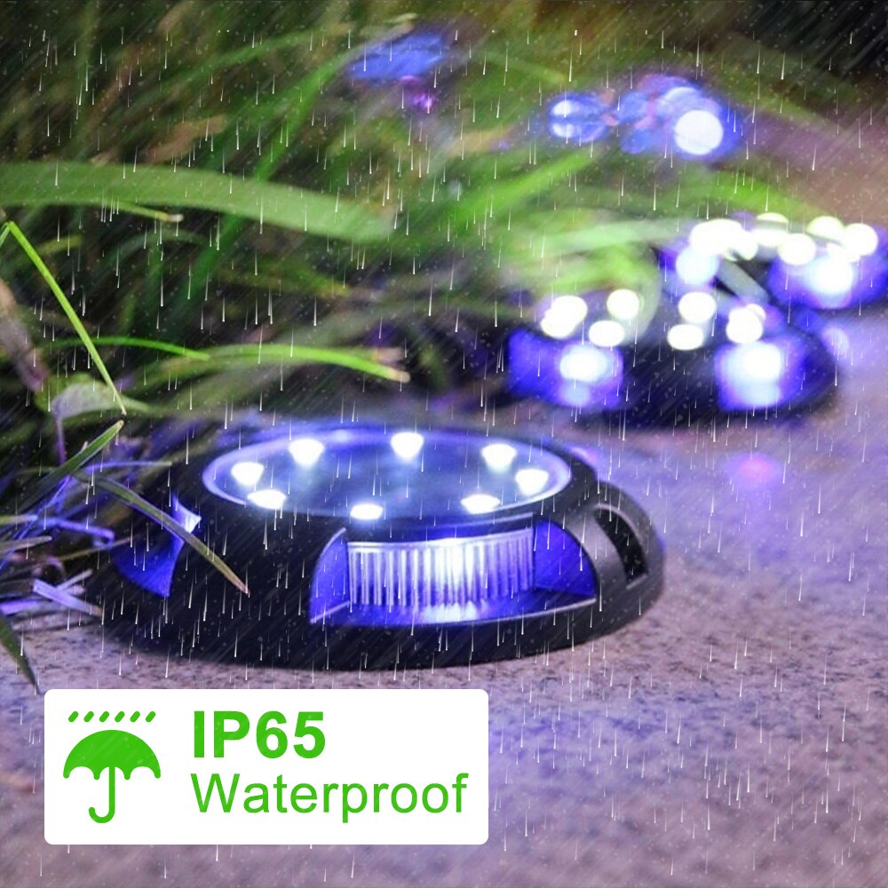 Solarbetriebene Gartenlichter mit Farbwechsel | LuminaGard