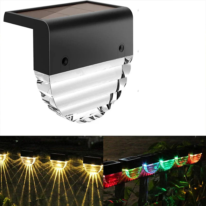 SOLARLUX Treppenlichter für Außenbereiche | 2 Lichtmodi | IP55 Wetterfest | 6er Set