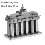 Kreatives 3D Metall Puzzle Set: Baue und Entdecke Weltwunder