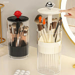 Eleganter Makeup-Pinsel-Organizer mit Hebemechanismus