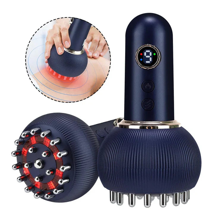 Vielseitiger 4-in-1 Entspannungs-Massager mit Wärme und Vibration
