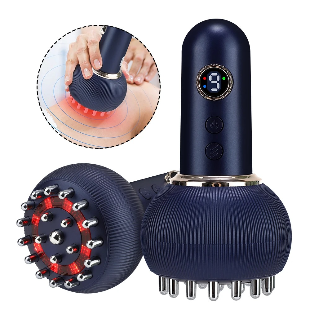 Wärme- und Vibrationsmassagegerät für Lymphdrainage