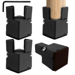 High-quality furniture legs with adjustable height for more comfort