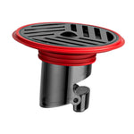 SmartDrain Kompakter Abfluss – Edelstahl & Silikon Rückflussschutz für Bad, Dusche & Küche