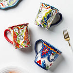 Kreative Blütenkaffeetasse für jeden Tag