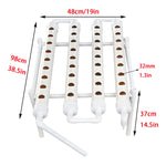 HydroGrow 36 | Innovative Indoor Plant System | With Pump & Timer Control | For Herbs & Vegetables | 36 Planting Pods in White