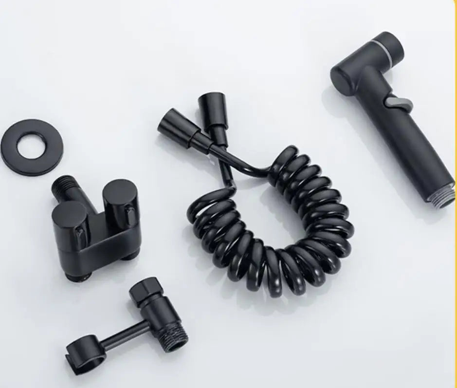 AquaSmart Bidet-Begleiter – Hochwertiges Hygiene-Set für Wandmontage