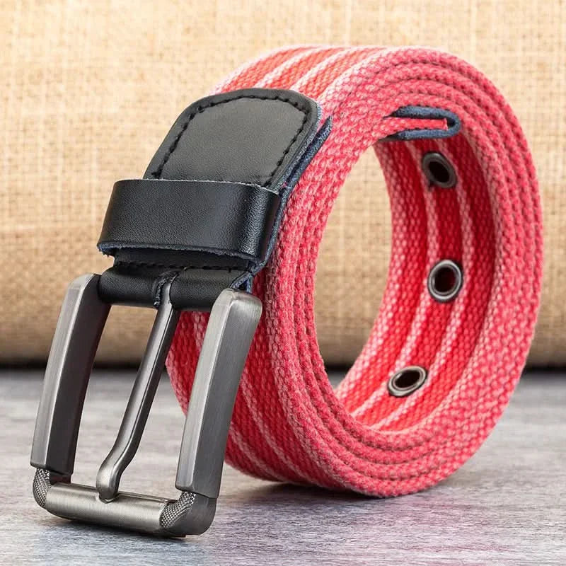 FlexiGürtel | Verstellbarer Canvas-Gürtel für Herren