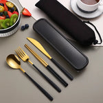 Elegantes Besteckset aus rostfreiem Edelstahl