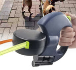 Doppelte, ausziehbare Hundeleine mit LED-Lampe – Spazierengehen mit zwei Hunden