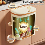 Wand-Mülleimer für Küche und Bad – 8,5L / 12L mit Deckel