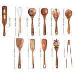 Vielseitiges Küchenutensilien-Set – 11 Teile mit Schneebesen
