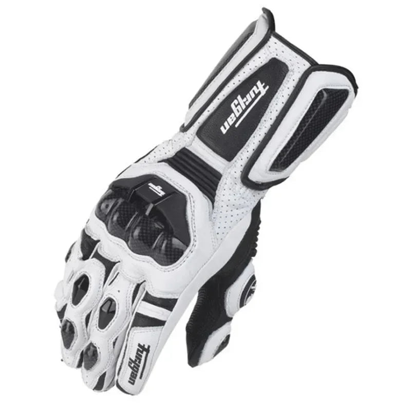 Hochwertige Motorradhandschuhe aus Leder - Paar