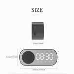 Smartes LED-Spiegelwecker mit Bluetooth-Lautsprecher & FM-Radio
