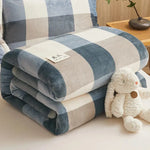 Flannel Comfort Blanket | Extra Thick, Soft, and Cuddly | All-Season Blanket