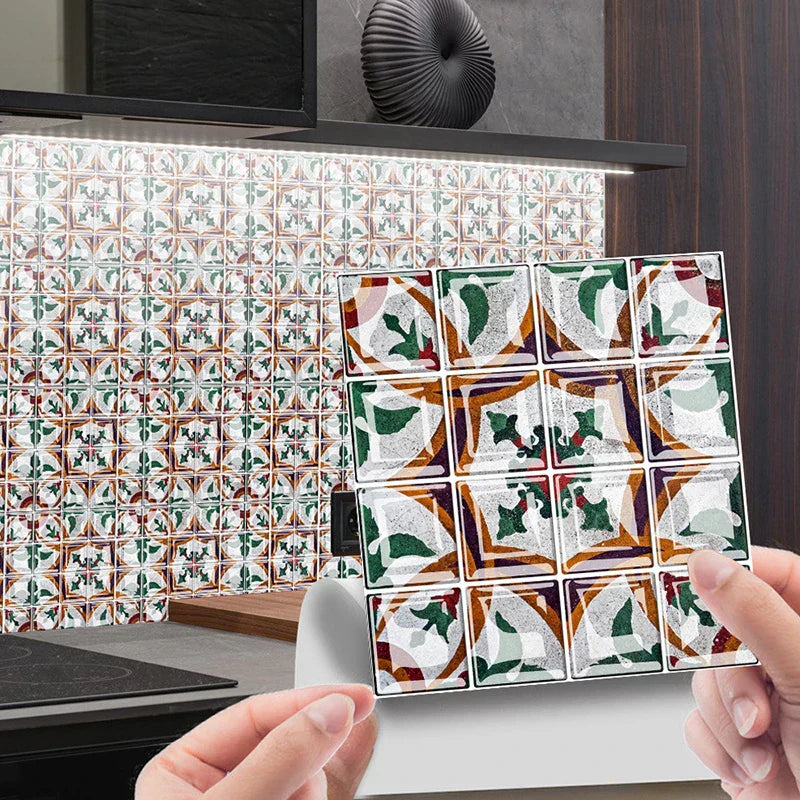 VivaMosaik 3D Wandfliesenaufkleber – 10 Stück für stilvolle Räume