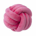 Samt Kissen mit Knoten