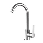Einhebelmischer aus Chrom – Hochwertiger Wasserhahn für Spülen, pflegeleicht und einfach zu installieren für moderne Küchen