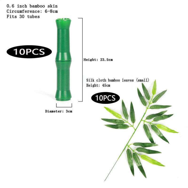 Natürliche Rohrverkleidung aus Bambus | EcoCover Set