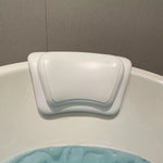 Ergonomisches Badewannen-Kissen mit Antirutsch-Saugnapf
