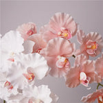 Künstliche Phalaenopsis-Orchidee mit 9 Blütenköpfen