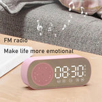 Smartes LED-Spiegelwecker mit Bluetooth-Lautsprecher & FM-Radio