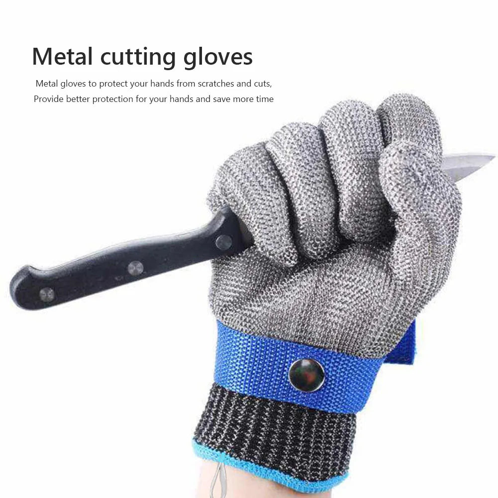 Cut-Resistant Stainless Steel Gloves – Optimal Hand Protection
