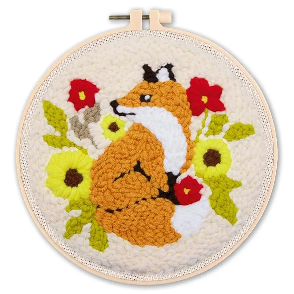 Tierische Fadenkunst: Kreatives DIY-Set mit Zubehör