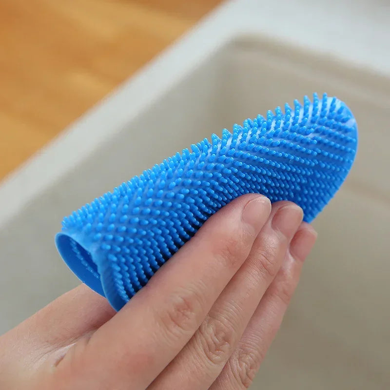 EcoScrub – Flexibler Silikon Geschirrreiniger für die Küche