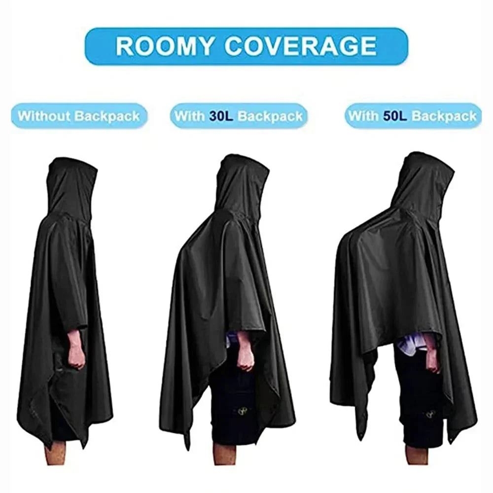 Multifunktioneller Regenponcho für Outdoor-Abenteuer