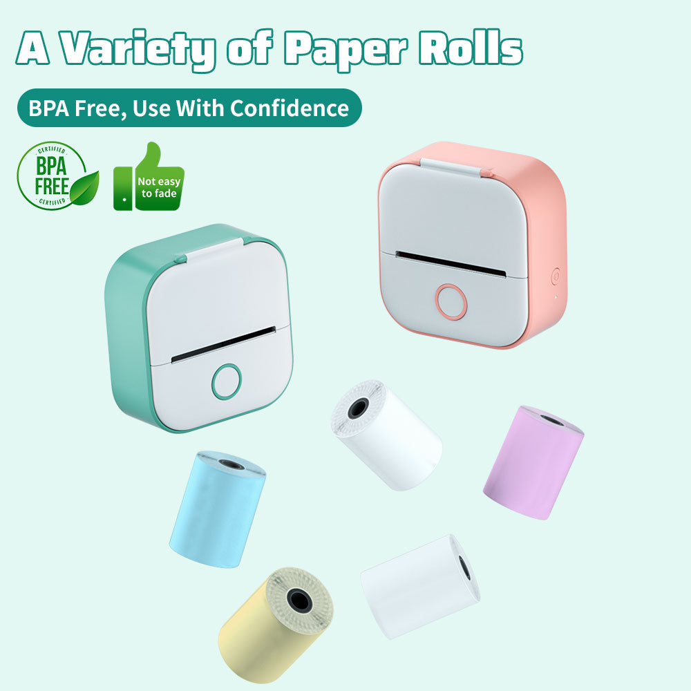 Tragbarer Thermodrucker ohne Tinte – PocketPrint Mini