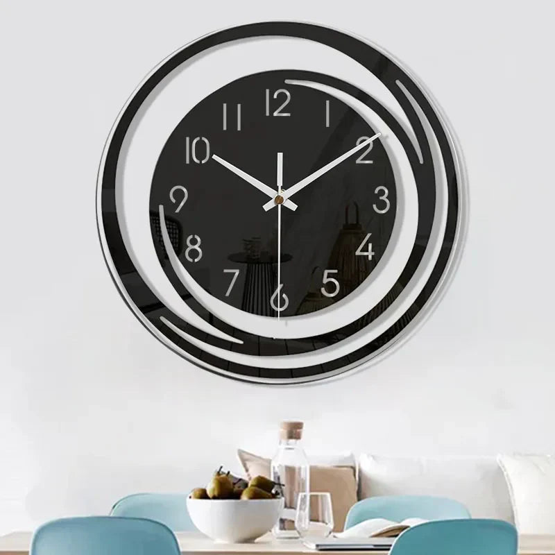 Stylish Nordic Acrylic Wall Clock – Silent, Modern Look for Your Home