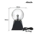Luminara | Fascinating Plasma Light Sphere with Touch Sensor | LED Lamp with Sound Control | 220V EU Plug | 10–20 cm | Decorative Light for Any Occasion