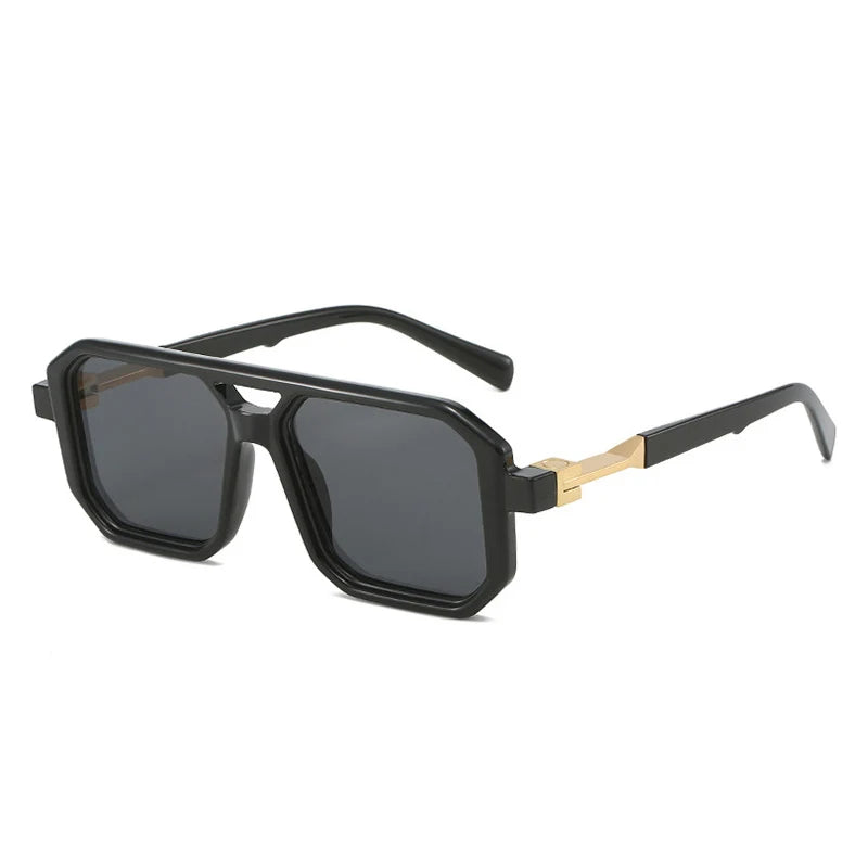 Luxuriöse Sonnenbrille in lebendigen Farben