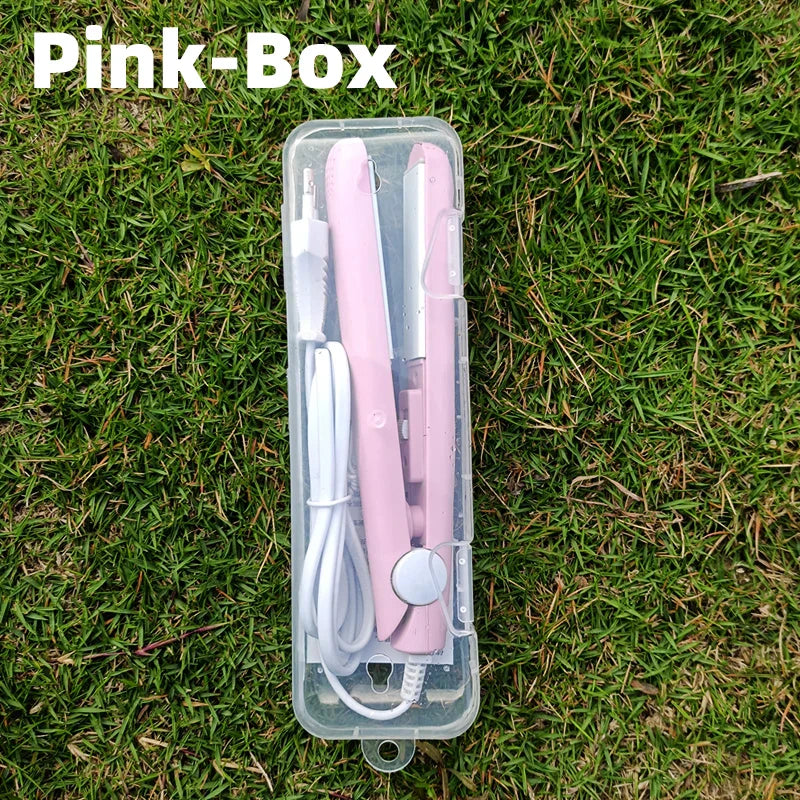 Stylish 2-in-1 Mini Hair Styler – Straighten and Curl