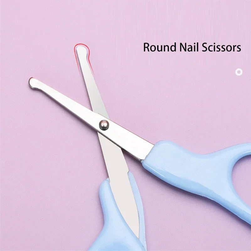 Pflegeset für Babys mit Thermometer, Bürste und Nagelschneider