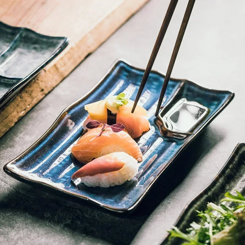 Handgefertigte Keramische Sushi Teller