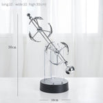 Kinetische Eleganz | Rotierendes Pendel Ornament