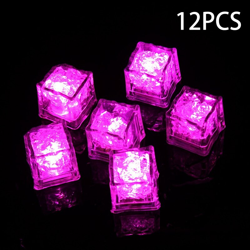 Farbenfrohe LED-Eiswürfel für jede Gelegenheit