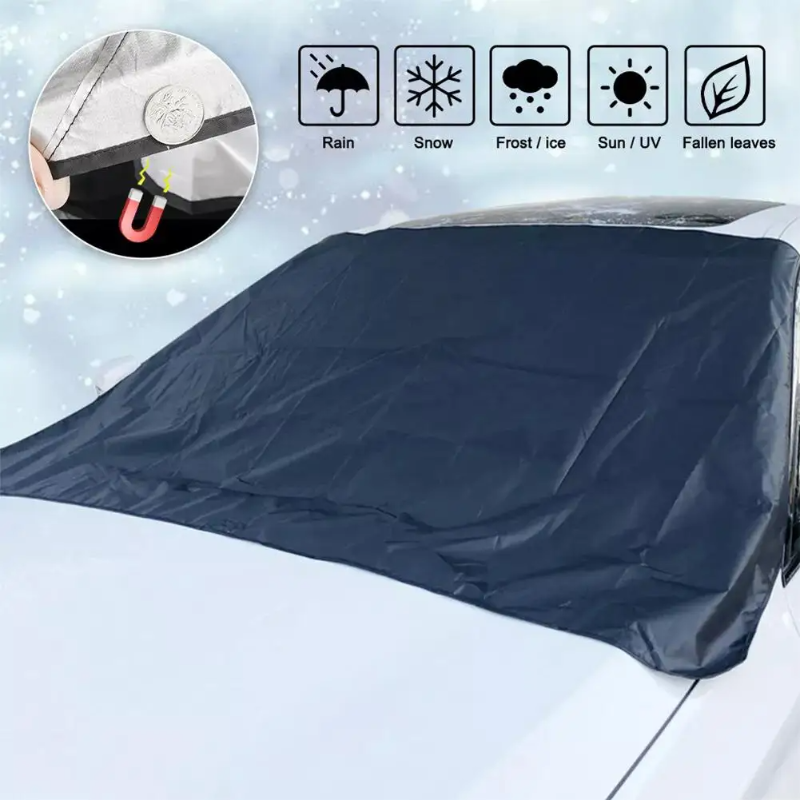 Allwetter-Schutz – Magnetischer Windschutz für Autos, Frost- und UV-Schutz