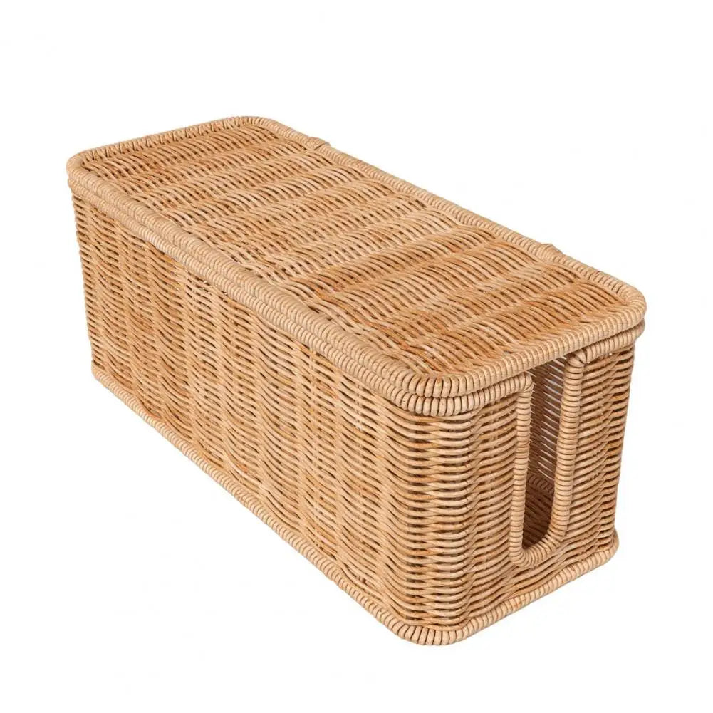 Rustic Cable Organization with the CableBox NaturStyle