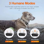 Intelligenter Hundehalsband mit Fernbedienung und 1000m Reichweite