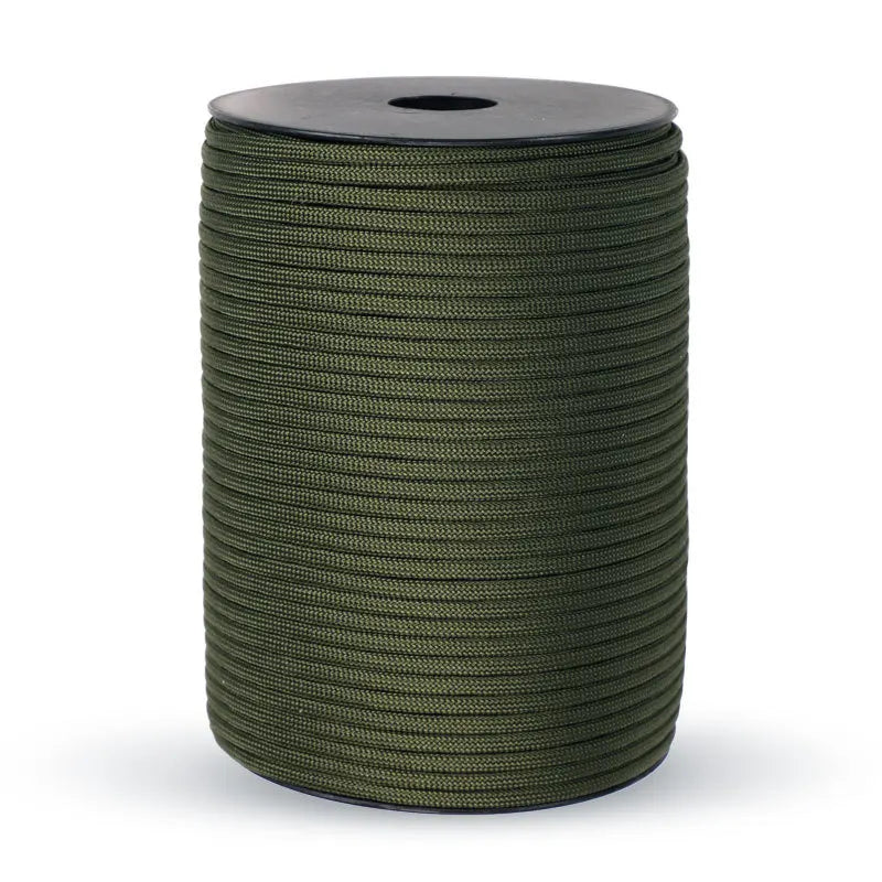 100m Überlebens-Paracord – 9-strängiges Militär 550 Seil für Outdoor & Basteln