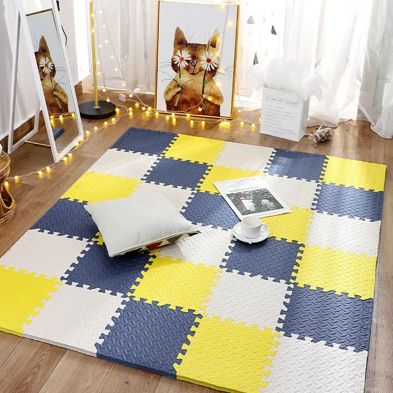 Protective Baby Play Mat – 12-Piece Set for Carefree Play