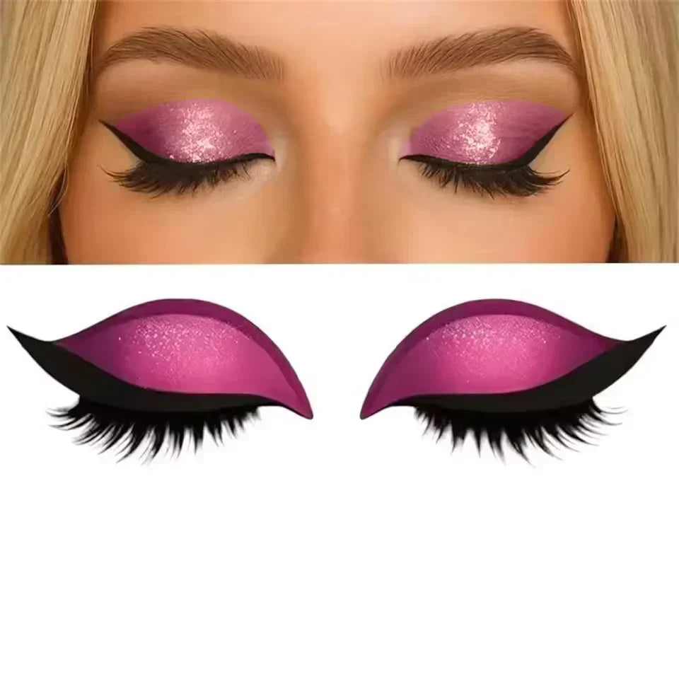 Quick Eye Makeup Stickers | Instant Glamour for Every Day | Reusable and Waterproof