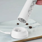Vielseitiger Milchaufschäumer mit integriertem Akku – 3-in-1 Lösung für perfekten Schaum