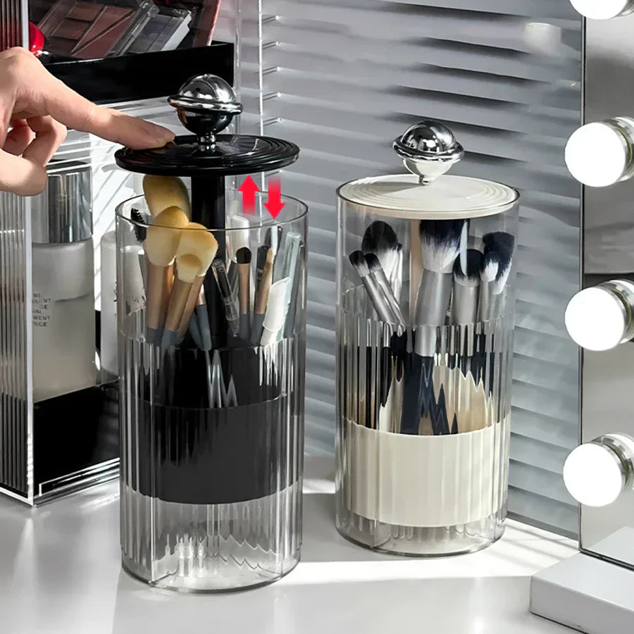 Makeup Pinsel Organizer mit Auto Hebefunktion und luxuriösem Design