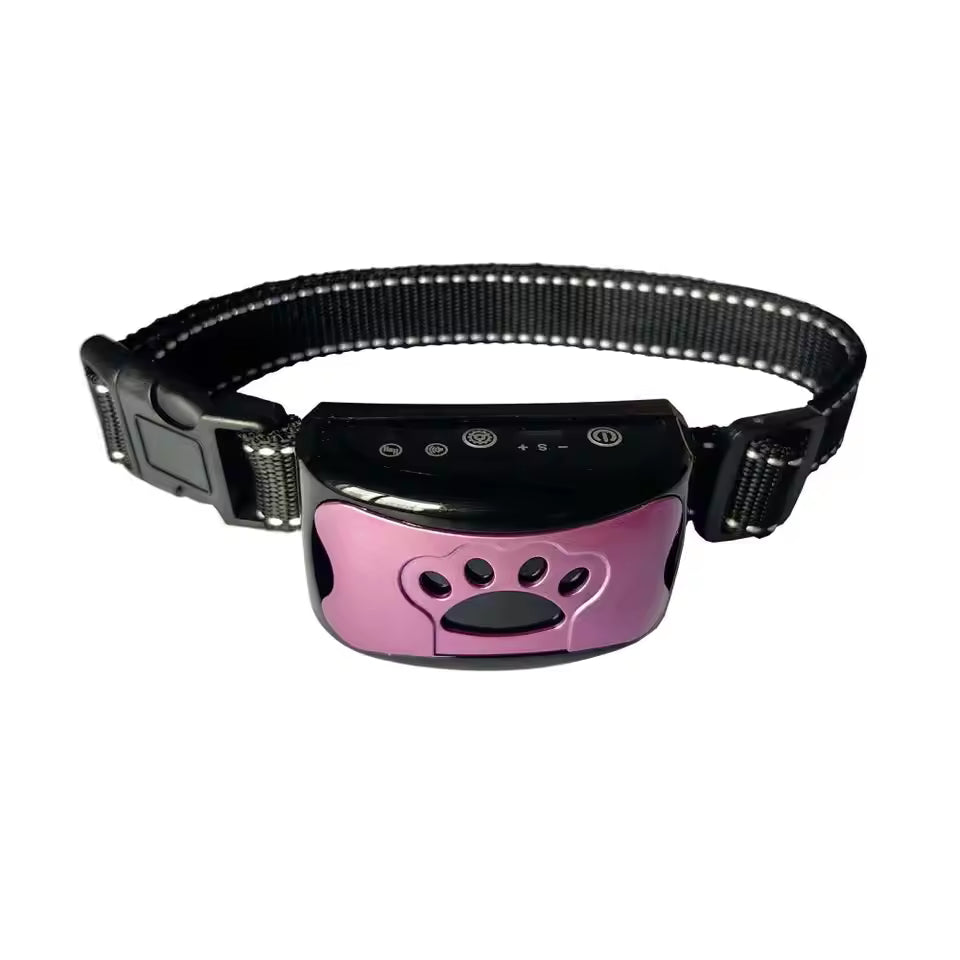 Wasserdichter Anti-Bell-Halsband für Hunde mit Ton und 7 Vibrationsstufen