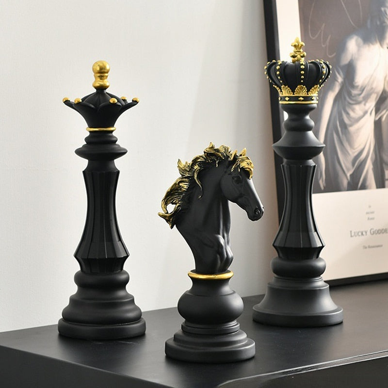 Elegante Schachfigur - Meisterwerk der Handwerkskunst