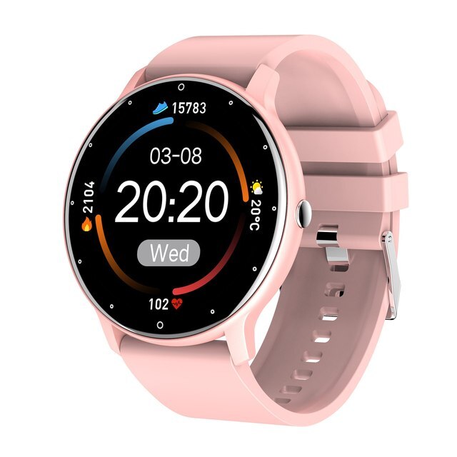Slim Smartwatch mit Pulsüberwachung – Wasserdicht und Touchscreen